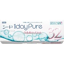 Amazon | ワンデーピュアうるおいプラス 【BC】8.8【PWR】-3.50 32枚入
